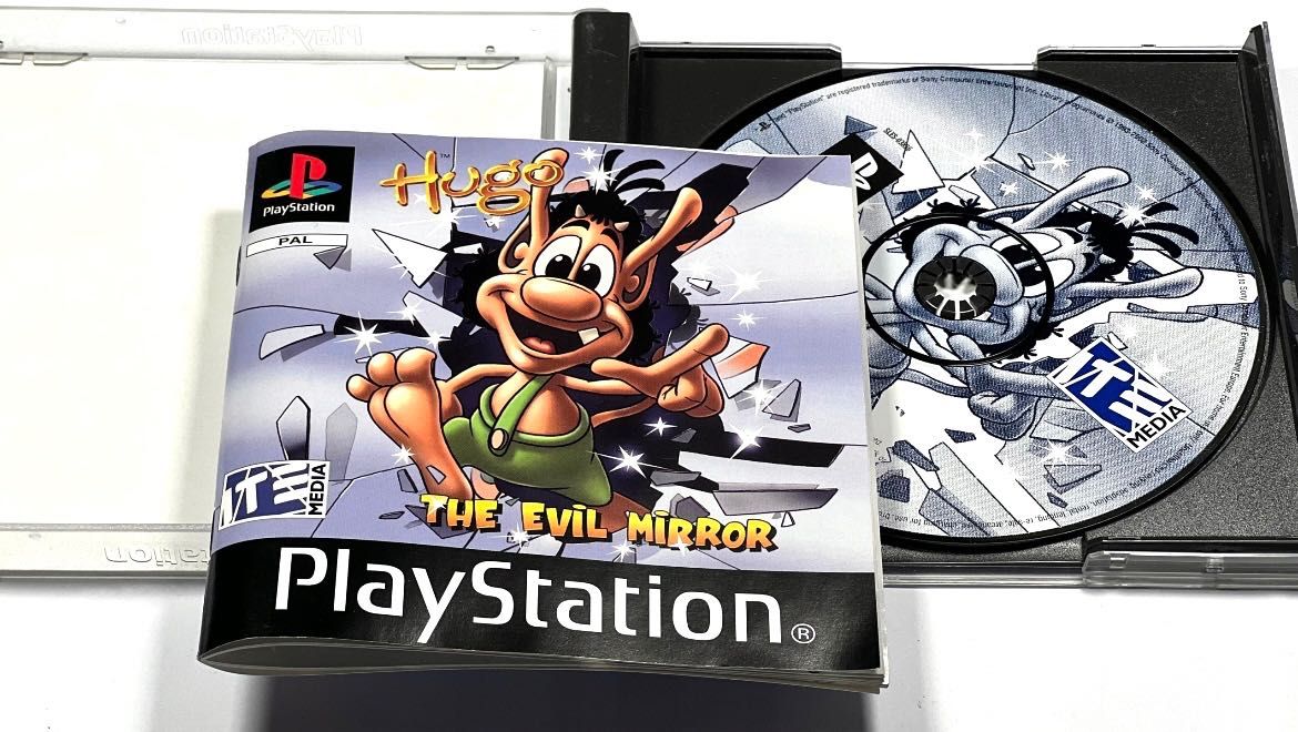 Hugo The Evil Mirror Polskie Wydanie Playstation 1 PS1 PSX