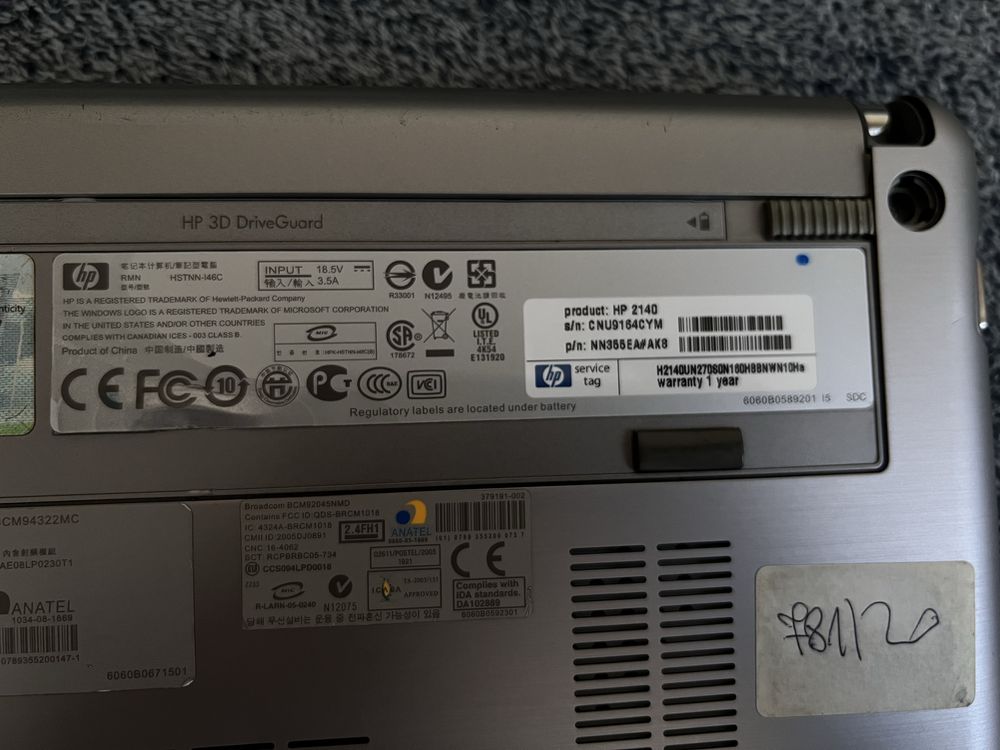 Продам нетбук HP 2140