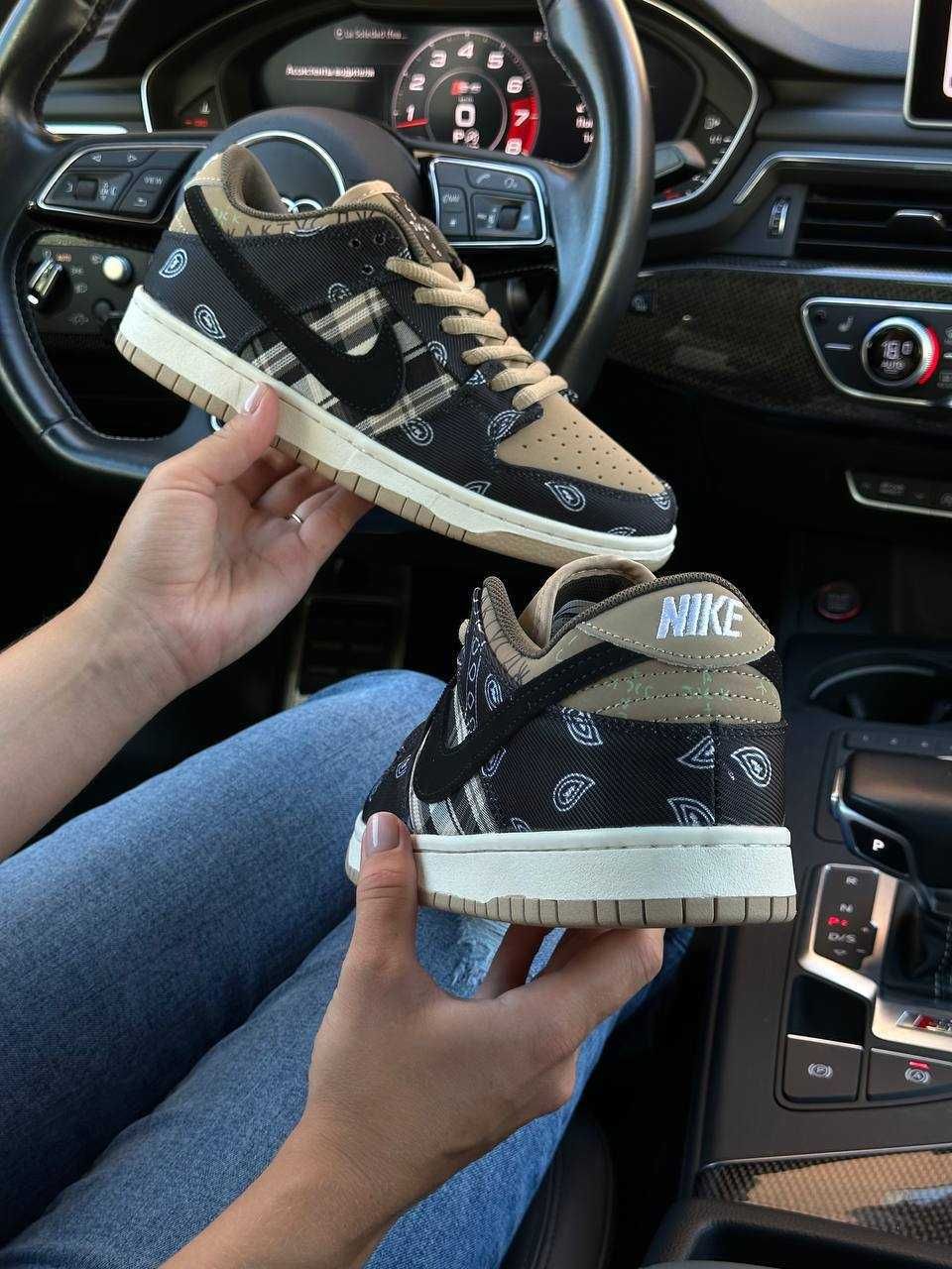 Жіночі кросівки найк данк лоу Nike SB Dunk Low Travis Scott W [36-41]