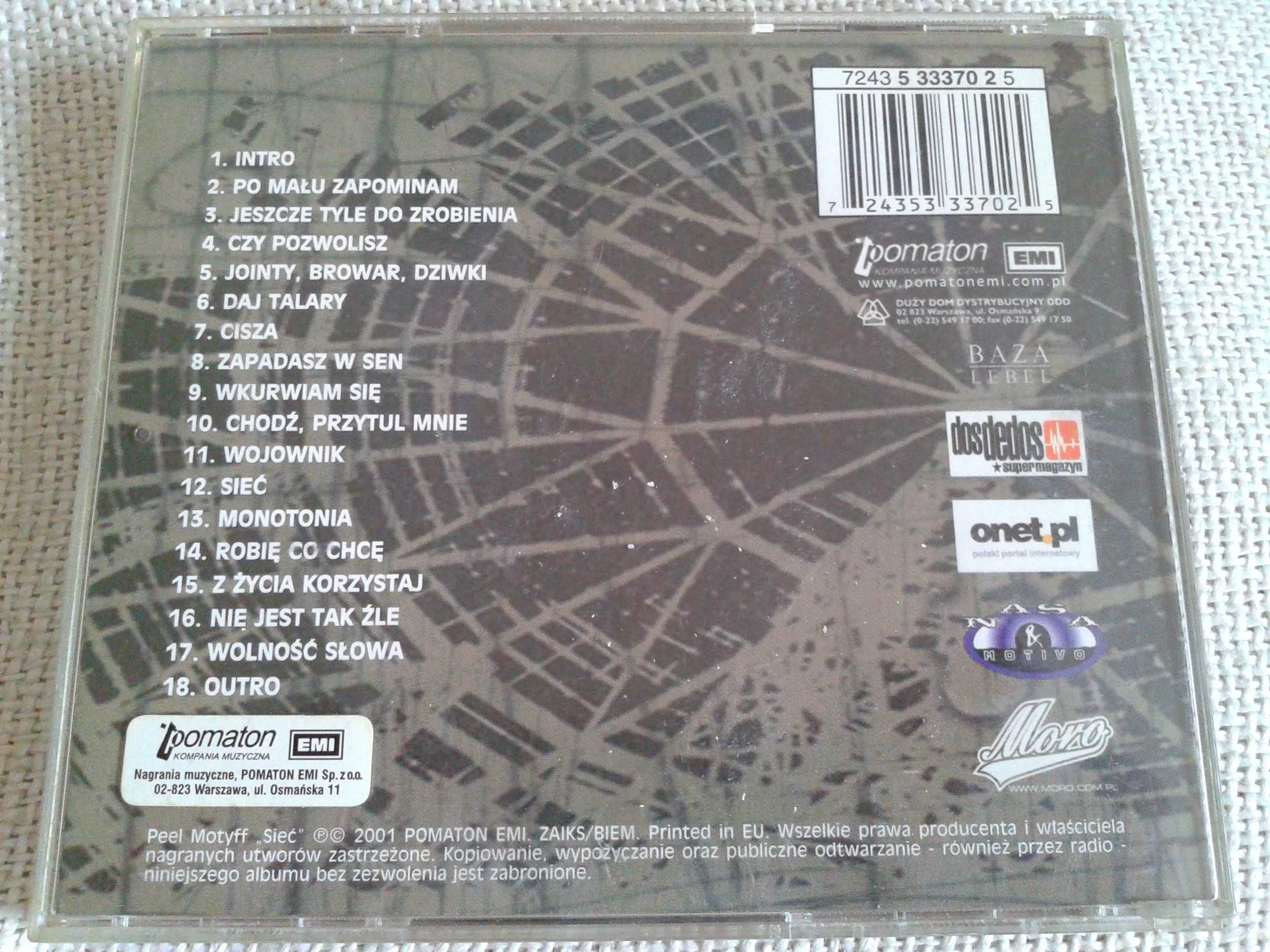 Peel Motyff – Sieć  CD