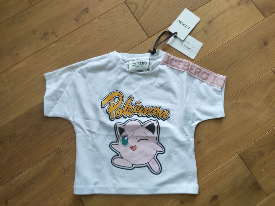 Iceberg POKEMON T-shirt 36m rozmiar 104
