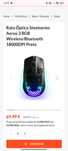 Rato Óptico Steelseries Aerox 3 RGB Wireless/Bluetooth 18000DPI Preto