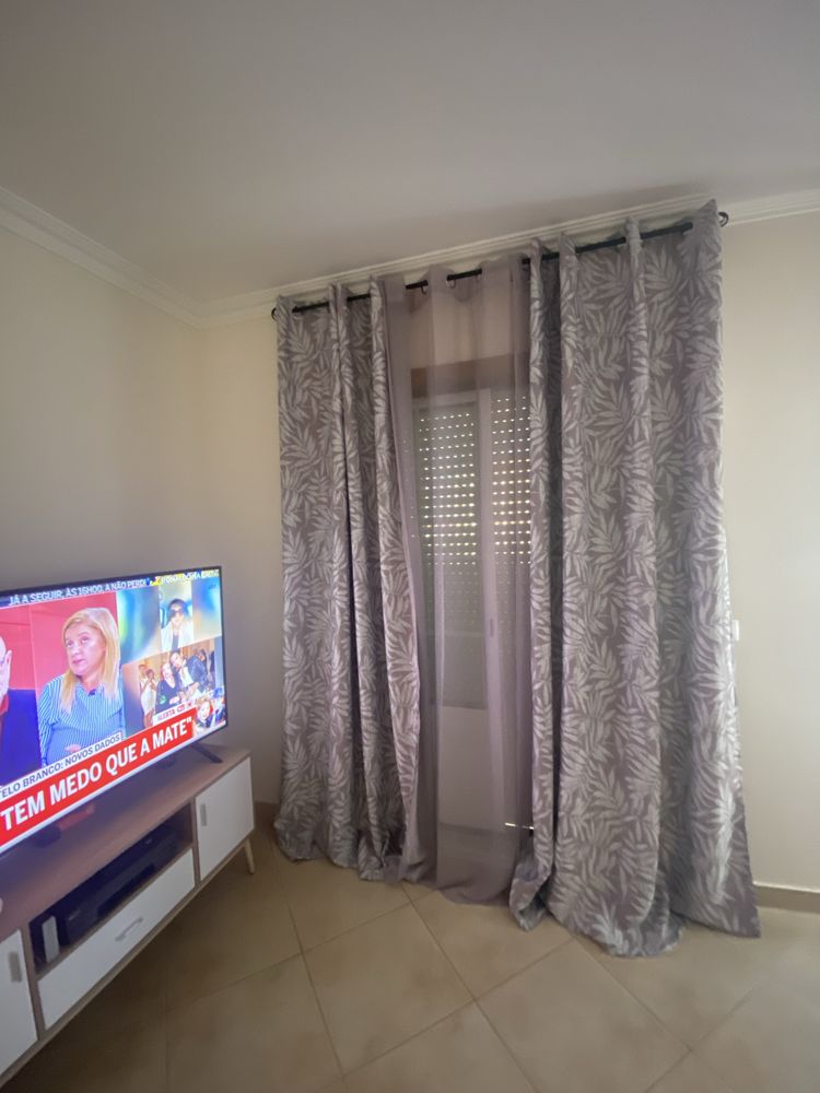 3-Cortinados de Sala+1-Varão