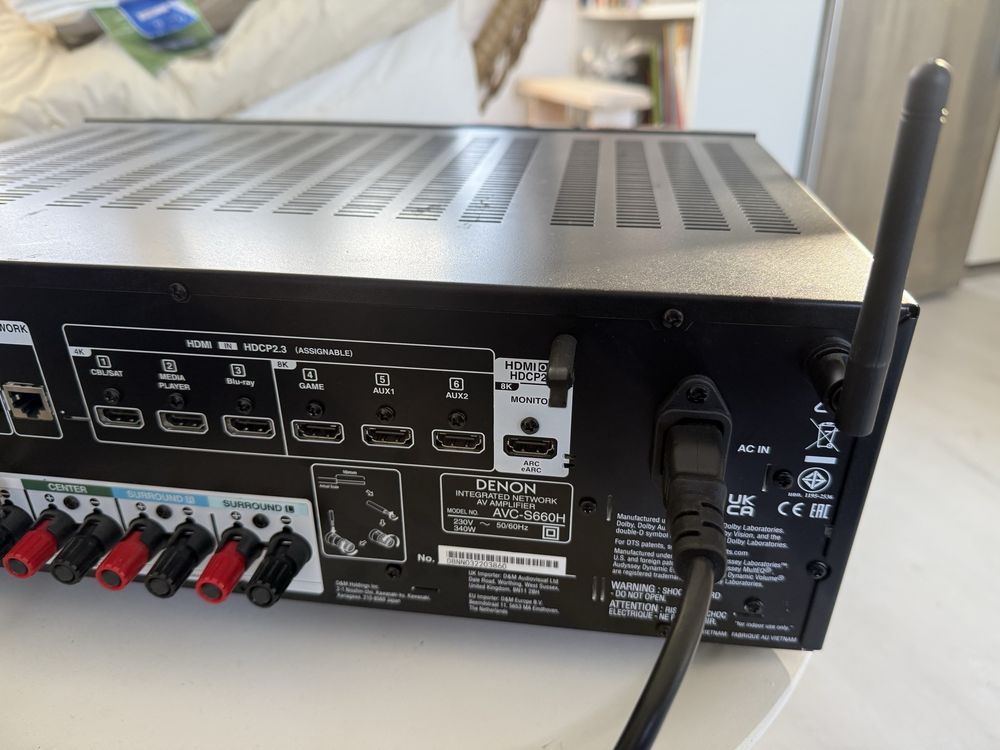 Denon AVC-S660H amplituner internetowy kina domowego