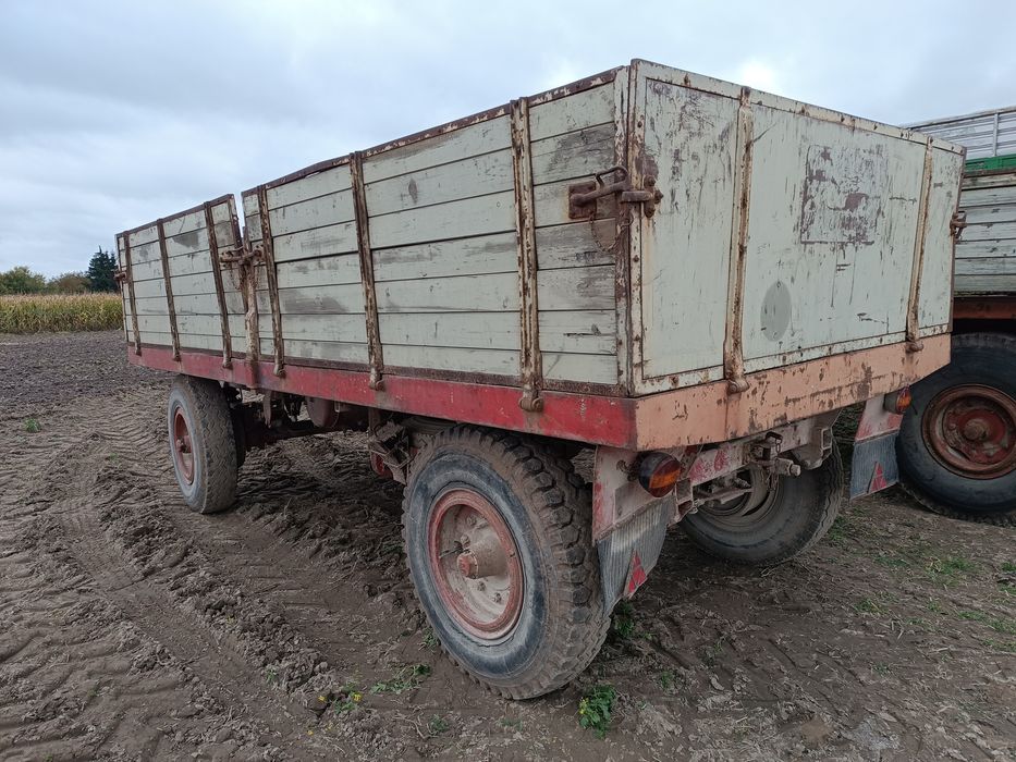 Przyczepa rolnicza, 12dmc, dokumenty, ifa, hl, hw, autosan, brandys