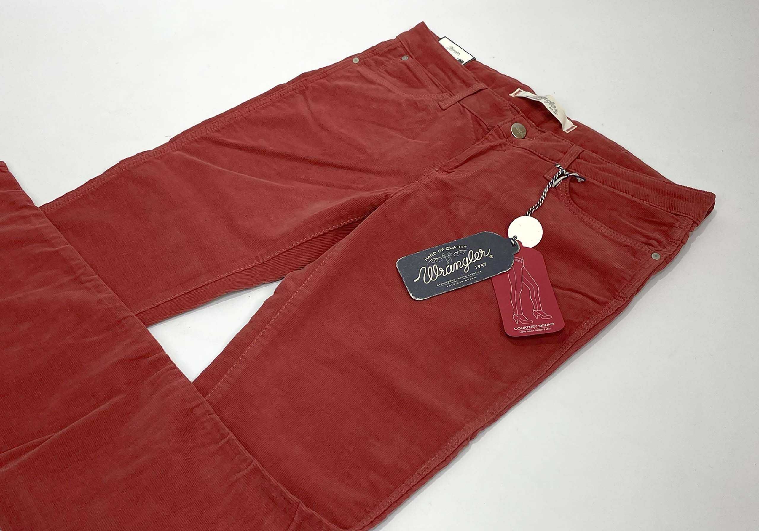 Spodnie damskie Wrangler Courtney Skinny Applebutter W29 L32