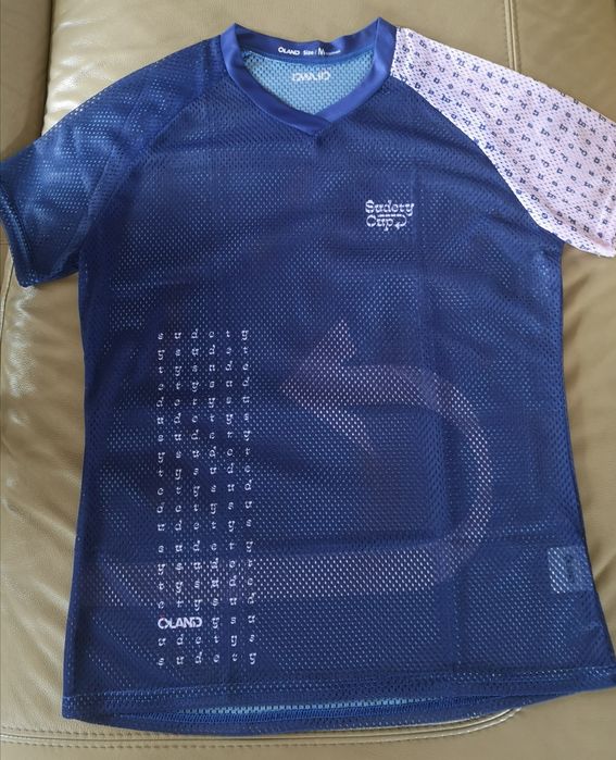 Koszulka do biegu na orientację, siatka, M, oland