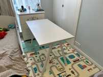 Ikea biurko TROTTEN 120x60 białe