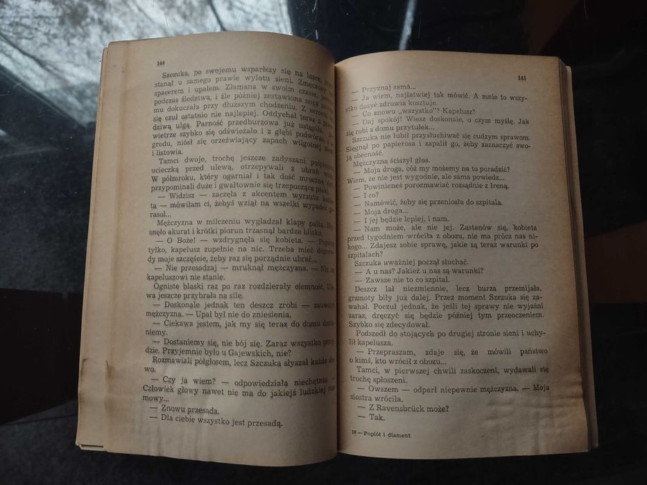 Andrzejewski J. Popiół i diament Biblioteka Lektur Szkolnych PIW, 1974