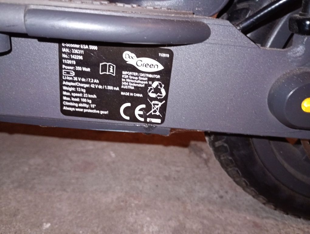 Hulajnoga elektryczna bezpieczna dla dzieci