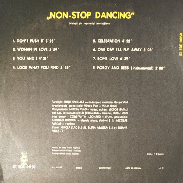 EDITIE SPECIALA Non Stop Dancing - Płyta LP Vinyl