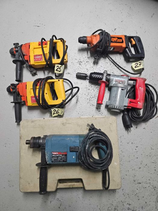 Máquinas Hilti Bosch Metabo Furar Martelo Lixadora