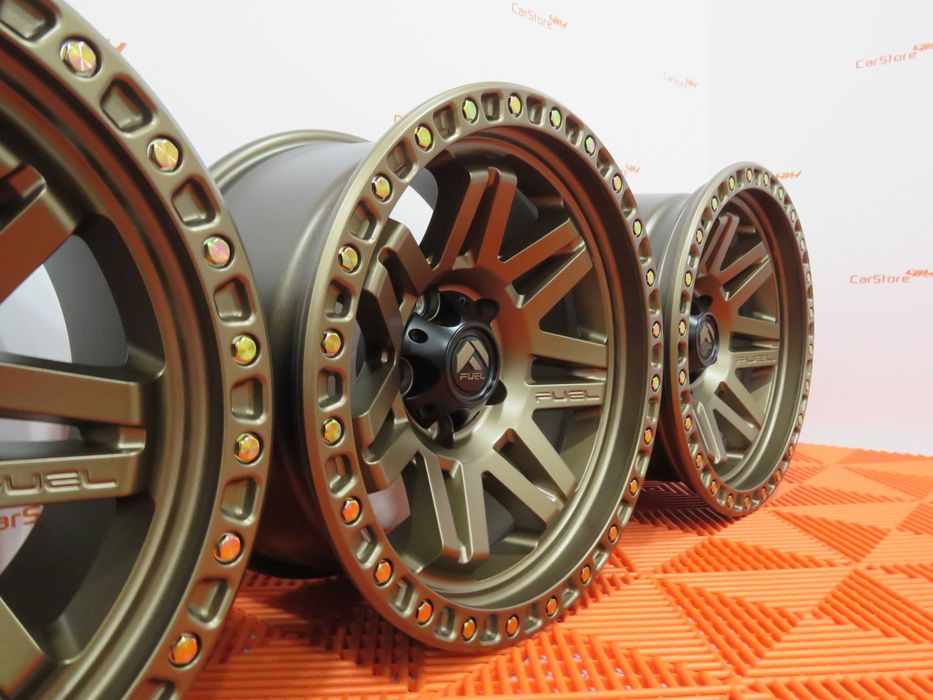 Jantes Fuel Syndicate 17 x 9j et +1 5x127 Bronze C Look Beadlock