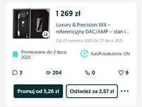 Luxury & Precision W4 – Wyprzedaz