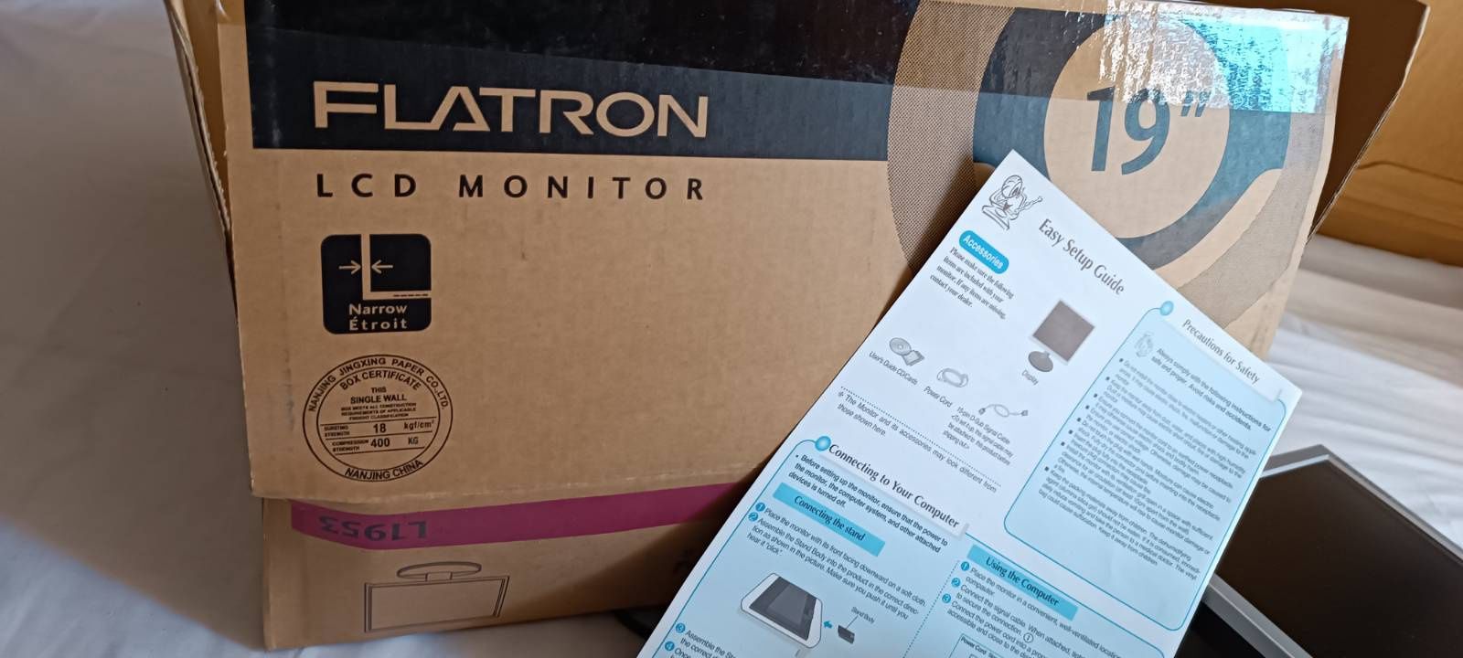 Monitor LCD sprawny