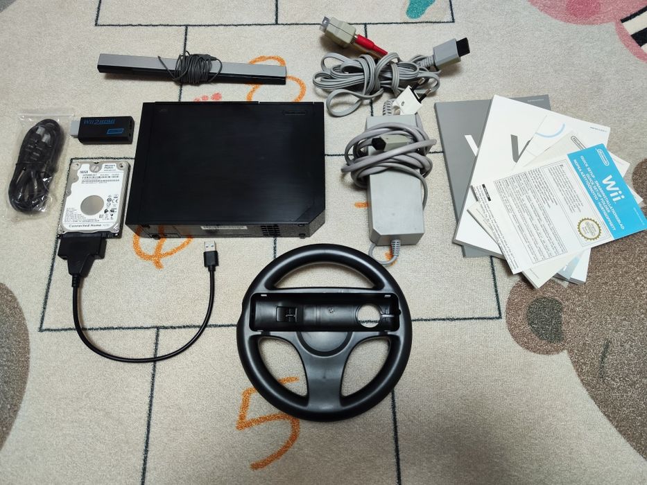 Konsola Nintendo Wii  Softmod 500GB! Nes, Snes, GBA, NG, N64, PSX, GC,