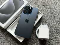iPhone 15 Pro 512GB BLUE Niebieski Titanium Bat97% IDEALNY FV23%