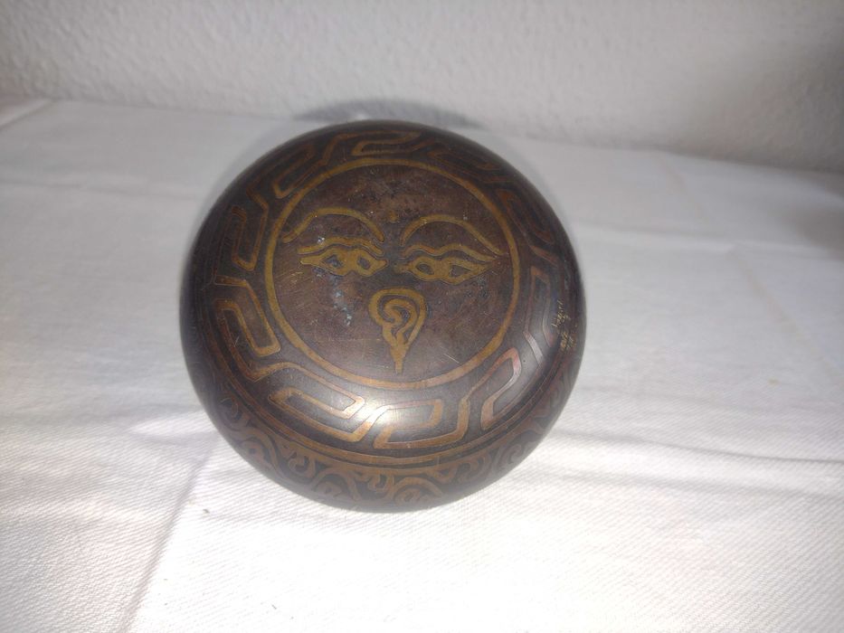 Taça tibetana em cobre 508g