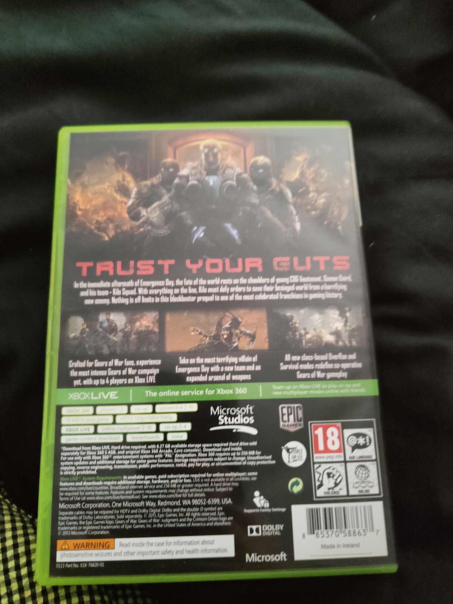 Xbox 360 gears of war judgment