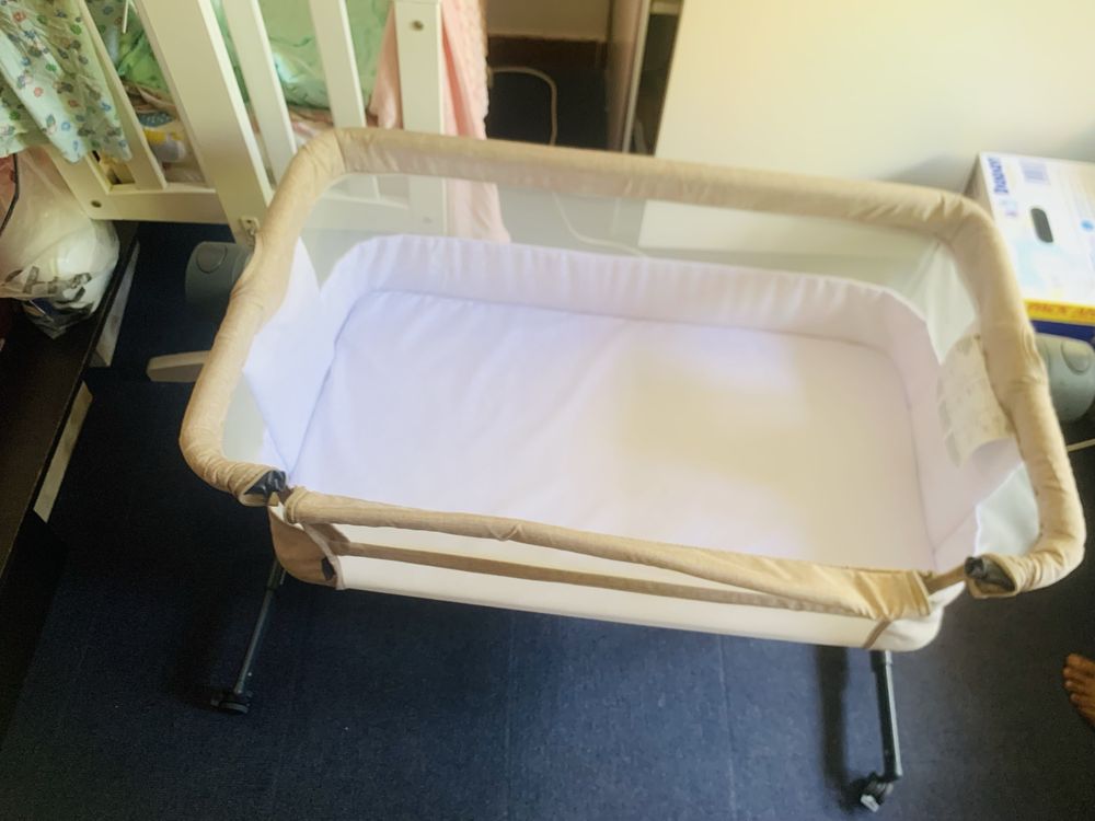 Baby bed next to me