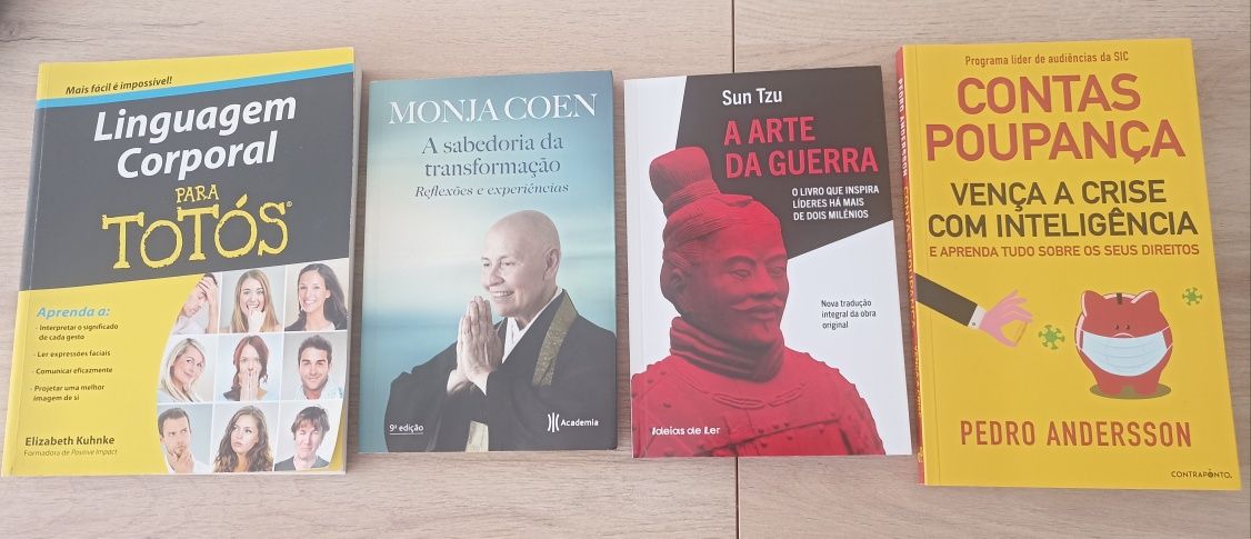 Livros variados em excelentes condições