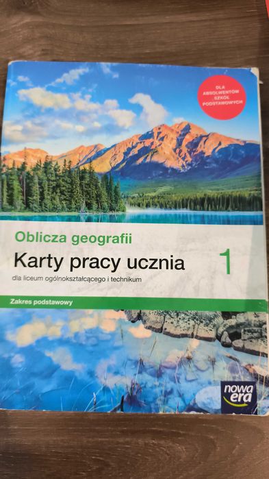 Oblicza geografii 1 podręcznik do Liceum i Technikum zakres podstawowy