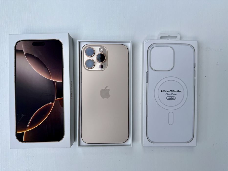 iPhone 16 PRO Max 512 GB na gwarancji + dodatki