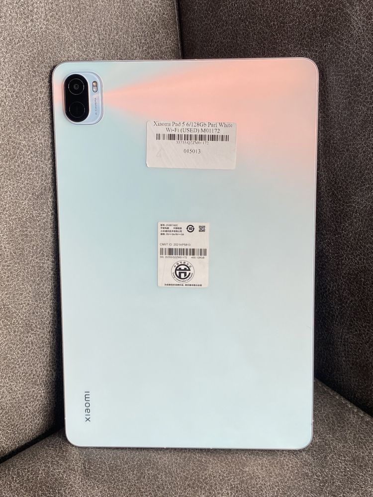 Планшет Xiaomi Pad 5 6/128gb Pearl White/Ксяомі/Андроїд/Магазин/Гарант