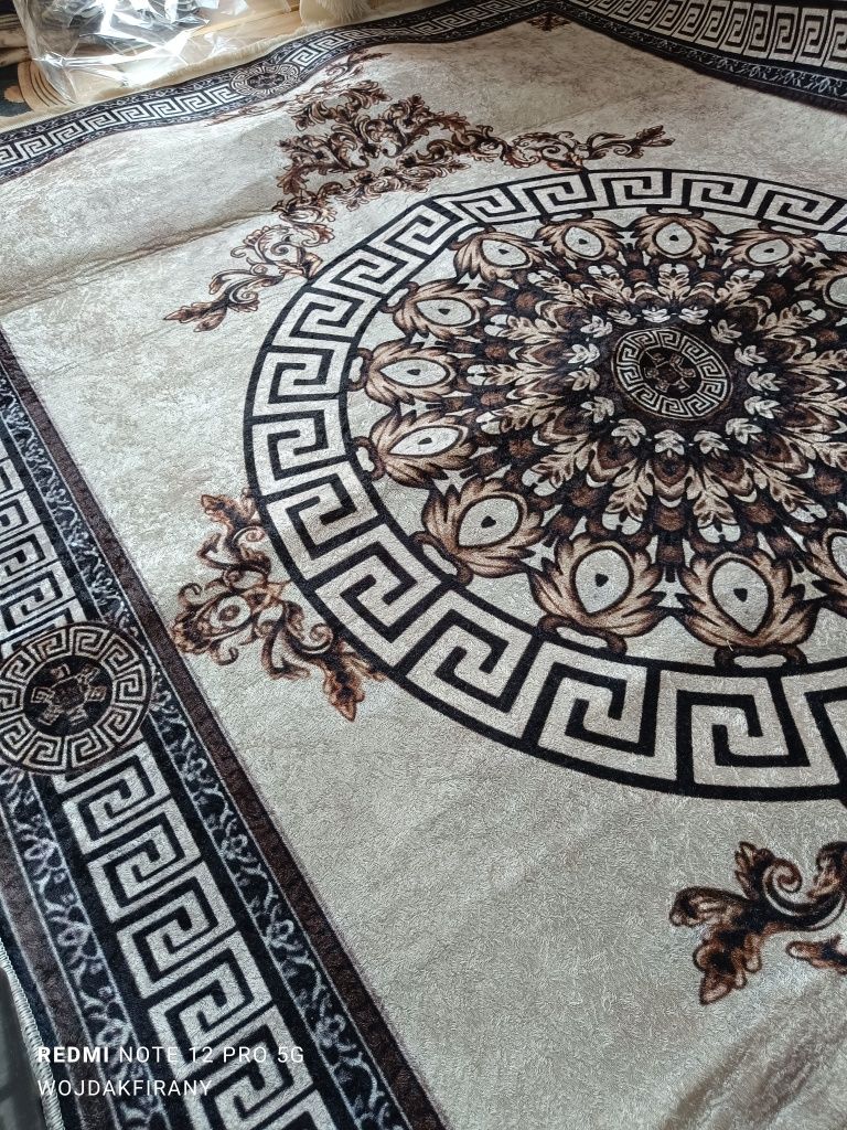 Dywan beż Versace 160*230 antypoślizgowy