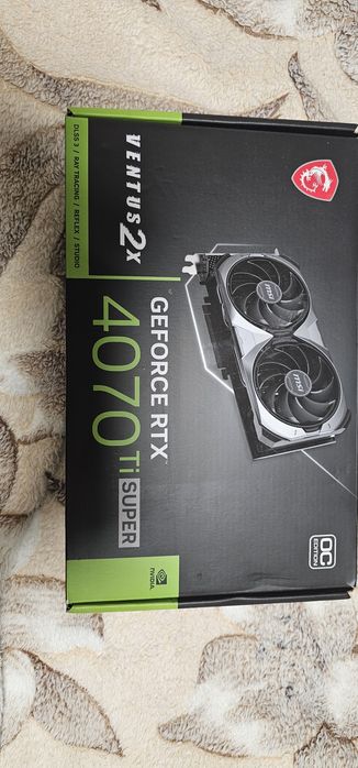 Коробка від RTX 4070 TI Super