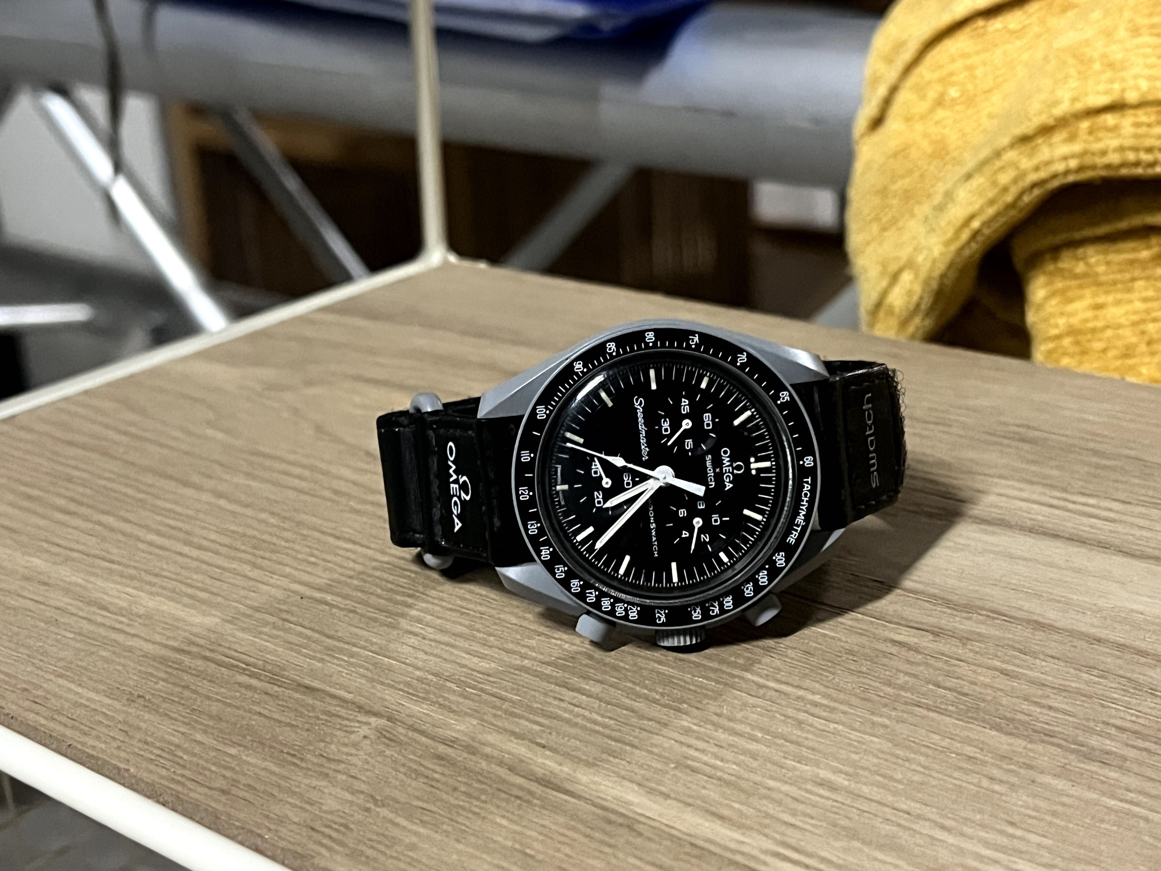 Relógio Speedmaster Moonswatch Omega x Swatch : Mission to the Moon