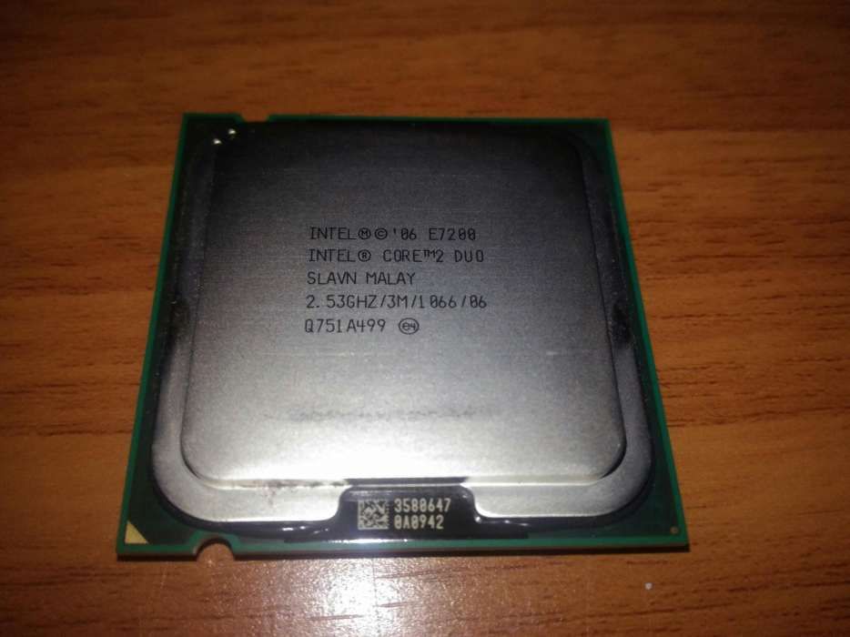 Cpu Duo Core Intel E7200 2.53Ghz + Cooler