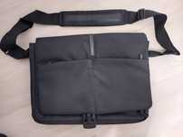Czarna torba na laptopa 15" cali Thrio by Fellowes jak nowa 6 kieszeni