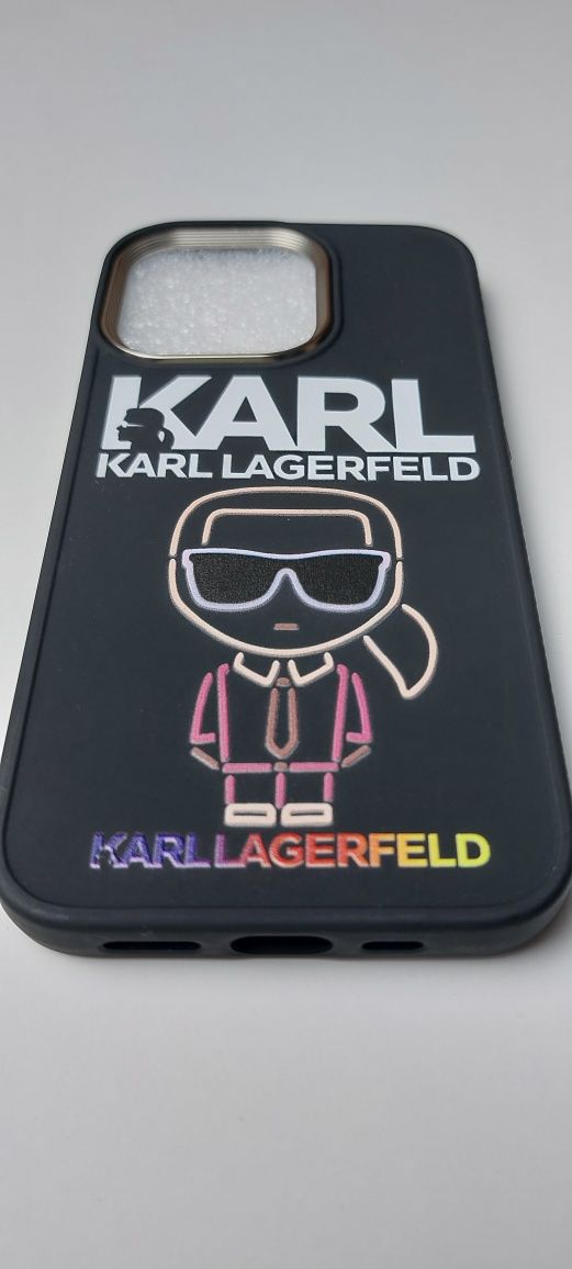 Nowe silikonowe etui IPHONE 13PRO Karl Lagerfeld