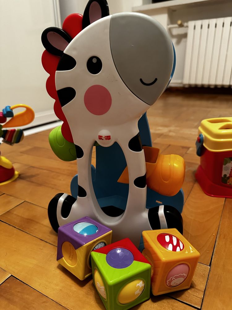 Fisher Price, Żyrafa, sorter klocków