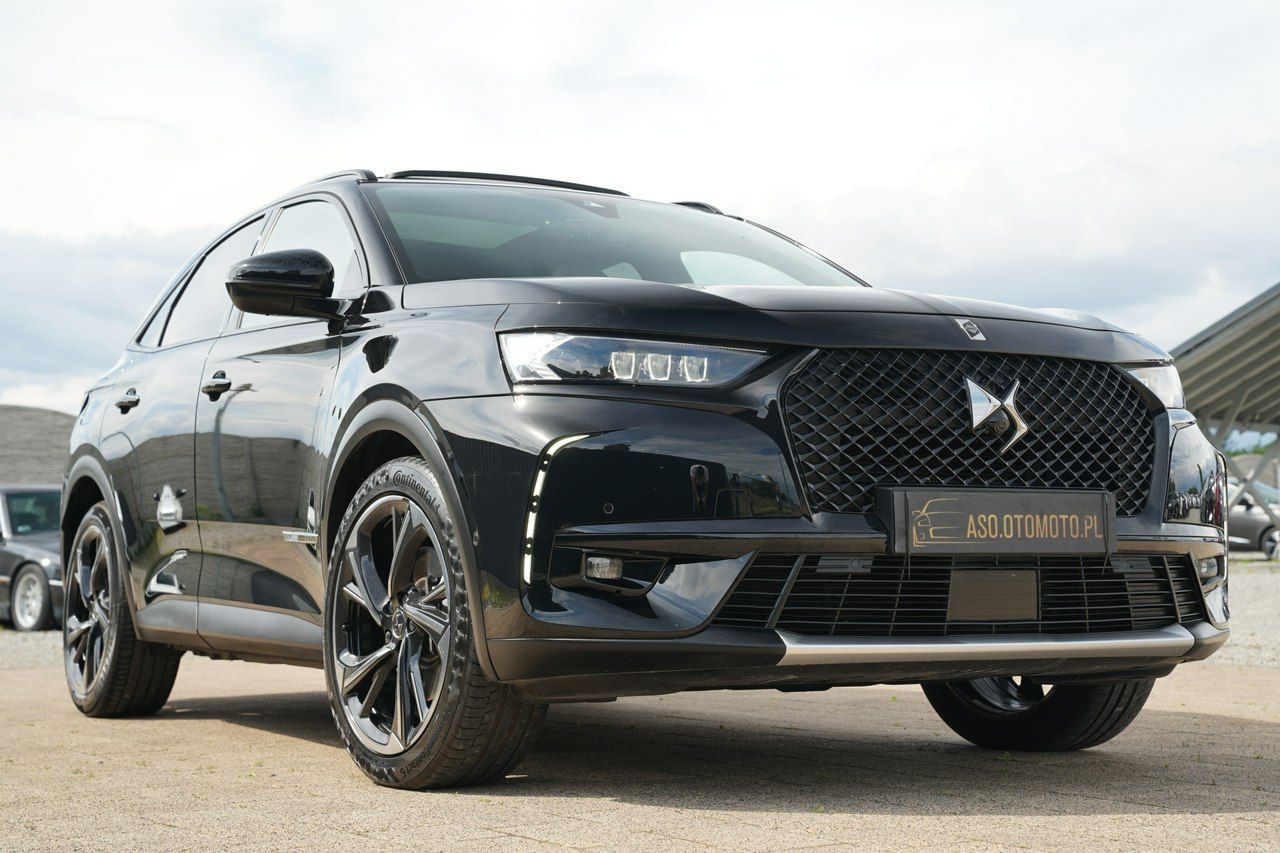 DS Automobiles DS 7 Crossback LOUVRE masaze FUL LED skóra EL.KLAPA ACC 4X4 wentylacja PANORAMA