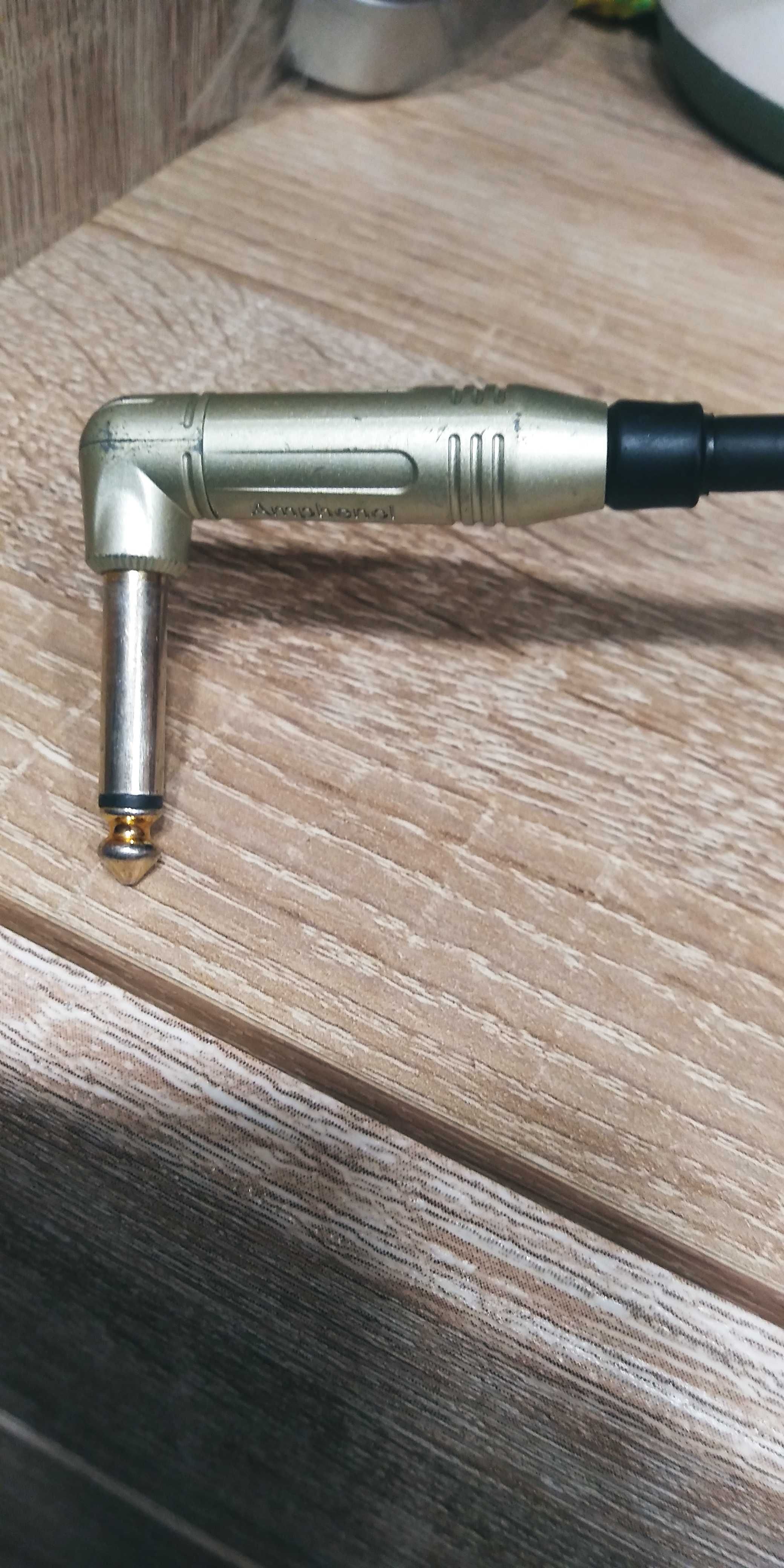 Kabel estradowy Klotz 0,22 dyży jack prosty kątowy