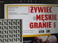 2 bilety na Męskie Granie Warszawa sobota 23.08.2025