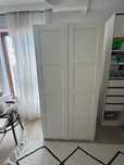 Szafa Ikea pax Bergsbo (100x58x201) + 7 szuflad komplement + półki