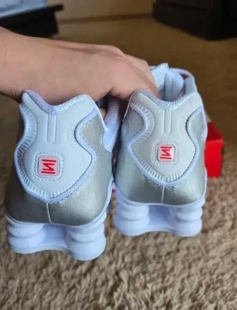 Buty meskie Mokasyny Nike_Shox_TL_White R.40