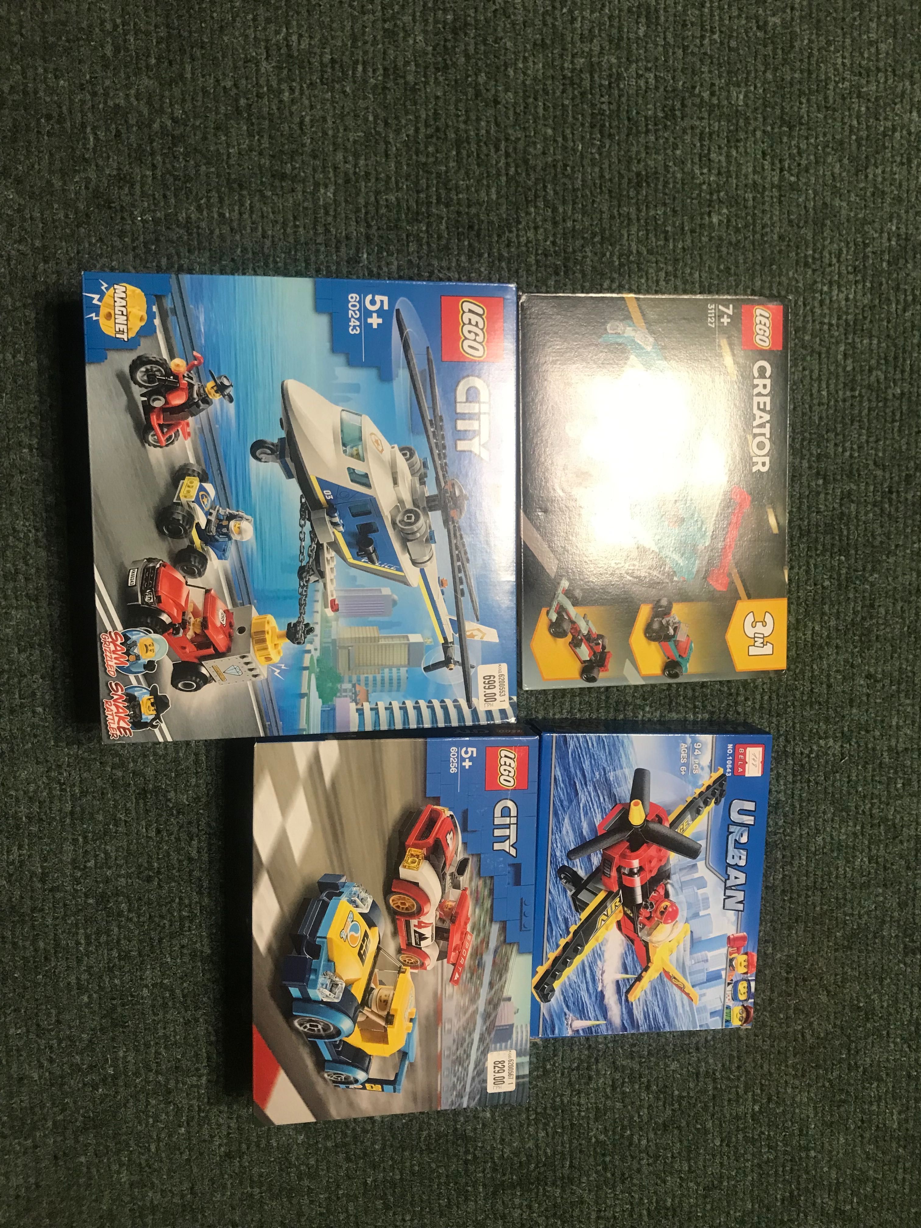 Lego конструктор 60243 60256 31127