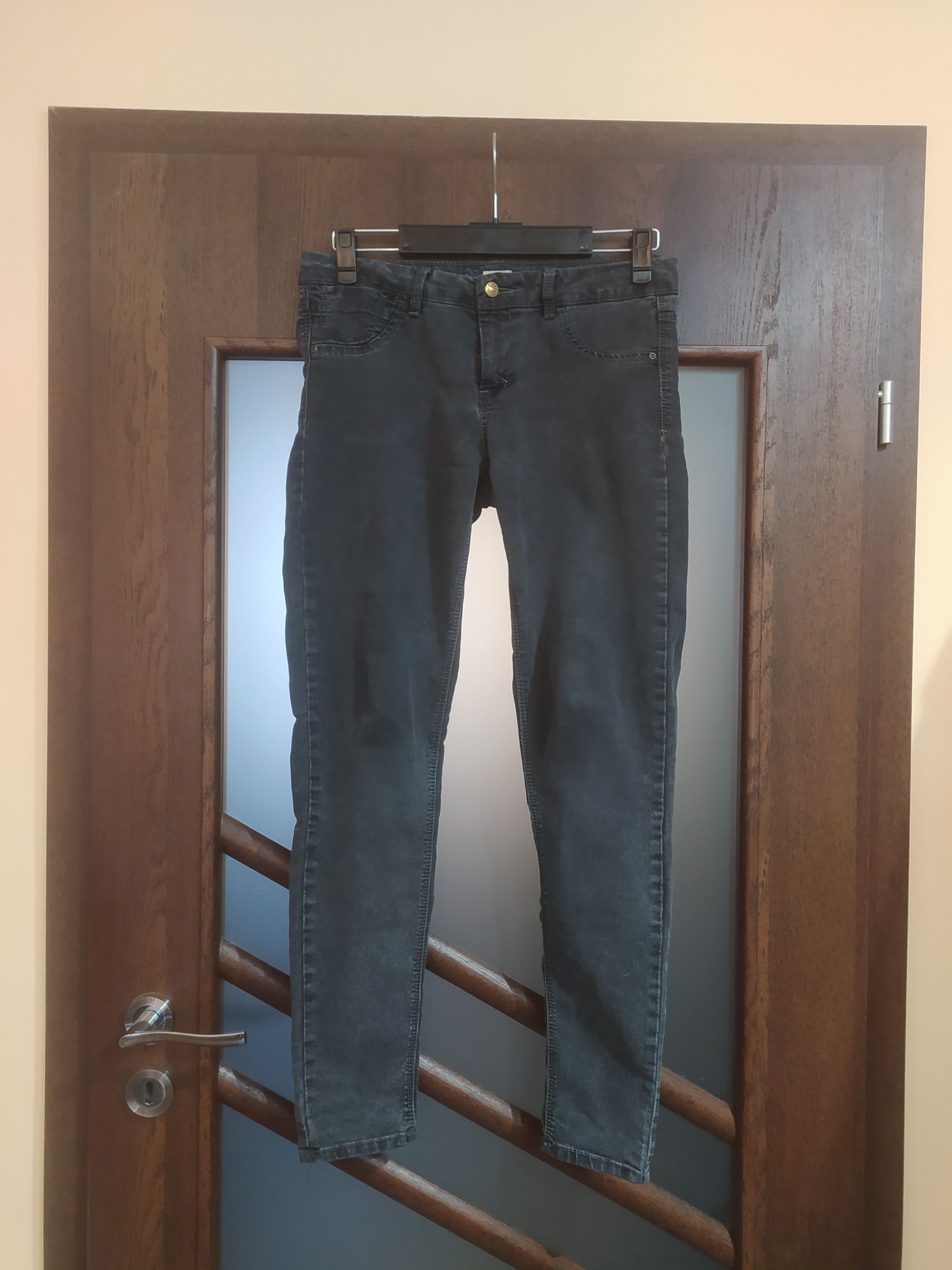 Jeansy dżinsy spodnie dżinsowe jeansowe elastyczne skinny 40 L