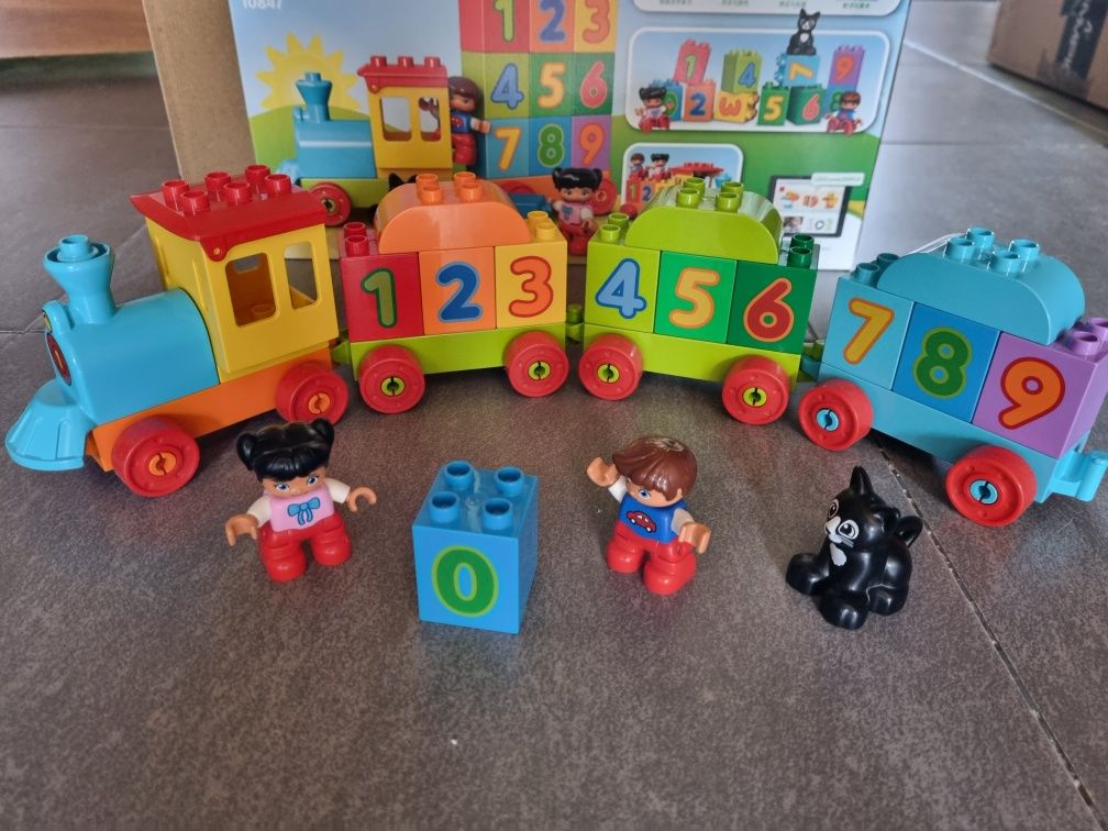 LEGO DUPLO 10847 Pociąg z cyferkami