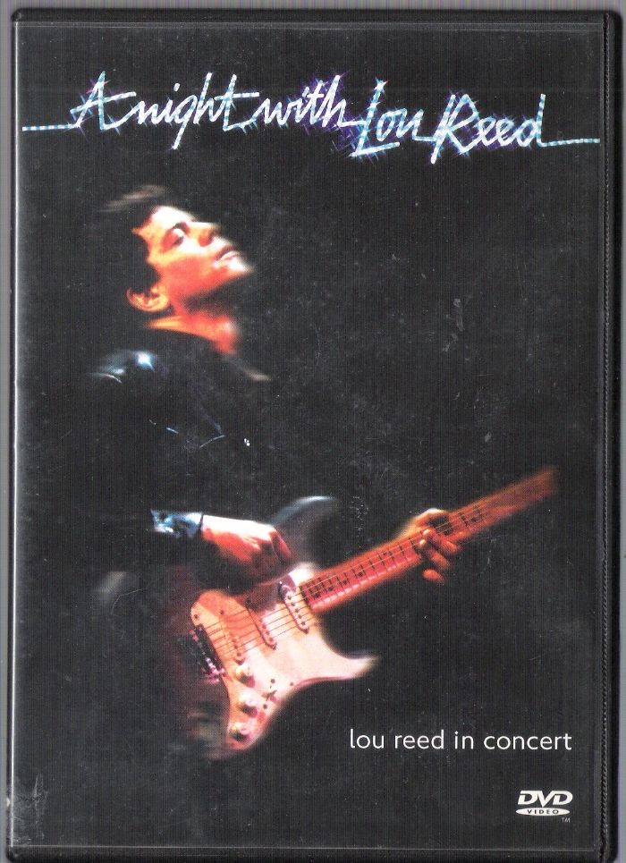 Lou Reed in concert, N.Y. 1983.