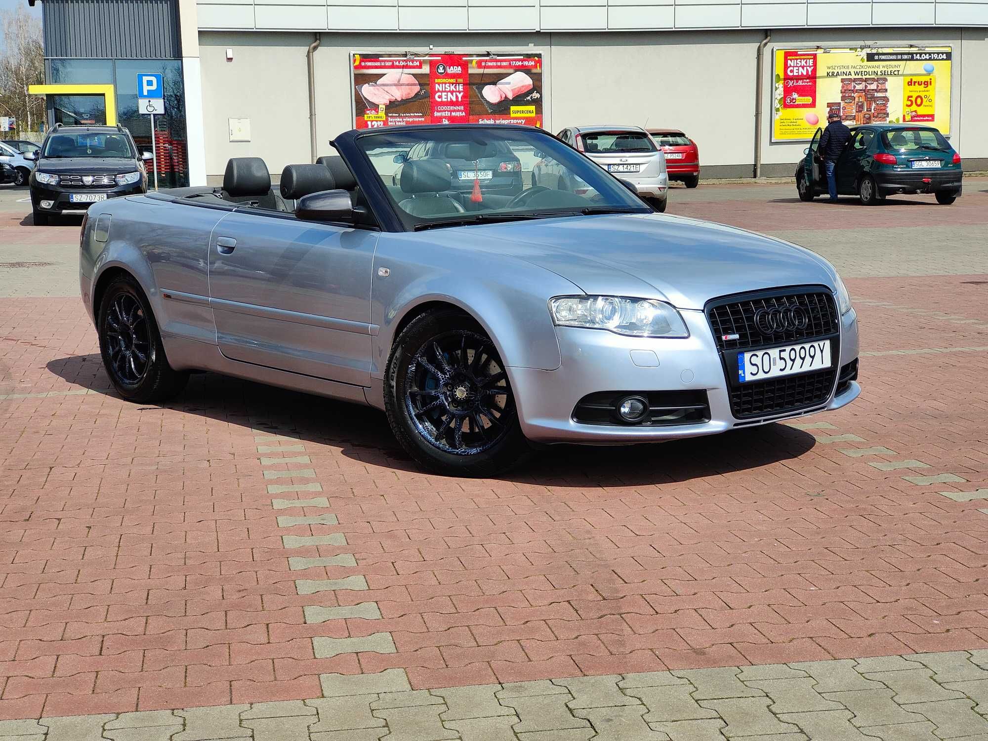 Audi A4 Cabrio 2.0 TFSI Automat Stan Bardzo Dobry