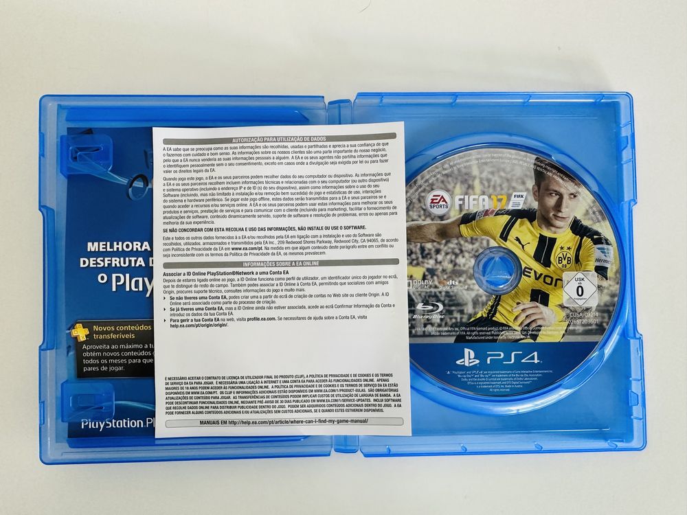Jogos PS4 FIFA19, FIFA17 | 10€ cada