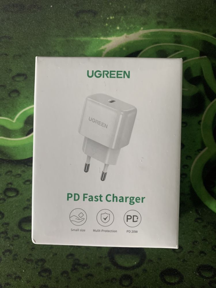 Зарядний пристрій Ugreen(Baseus)Mini PD 20 W Fast Charger White