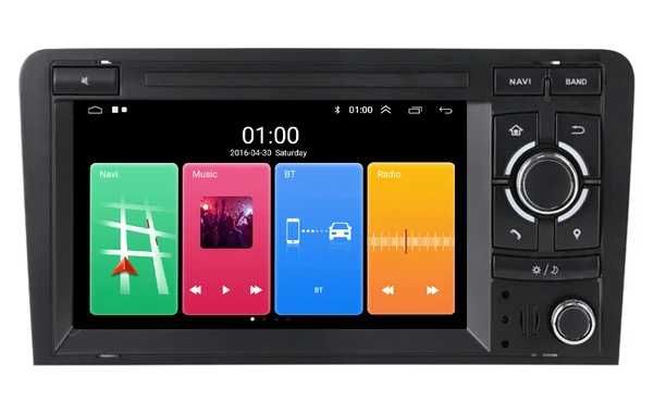 Radio dotykowe nawigacja Audi A3 8P 2003=2012 ANDROID 12 2/32GB RDS