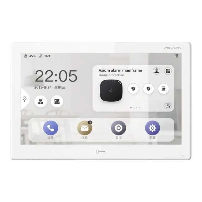 10" IP видеодомофон с Android Hikvision DS-KH9510-WTE1(B)