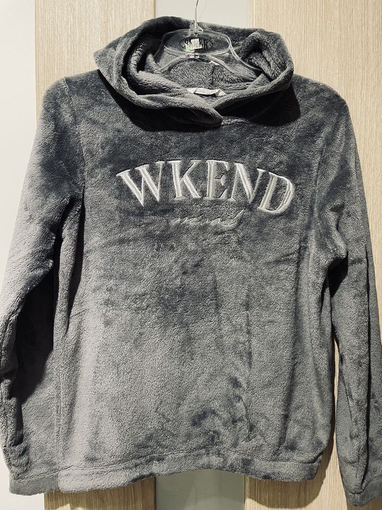 Pluszowa bluza 158 H&M